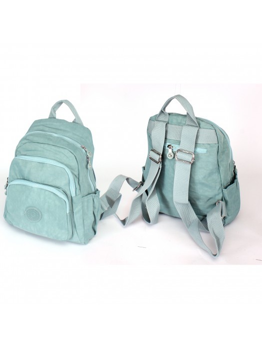 Рюкзак жен текстиль BoBo-5806-6,  1отд,  5внеш,  3внут/карм,  голубой 238629