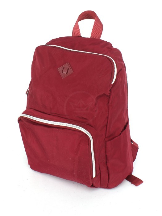 Рюкзак жен текстиль CF-8537,  2отд,  3внут+3внеш/ карм,  бордовый 252618