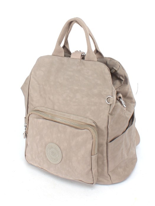 Рюкзак жен текстиль BoBo-66109-1  (сумка-change),  1отд. 4внеш,  4внут/карм,  тем.бежевый 253027