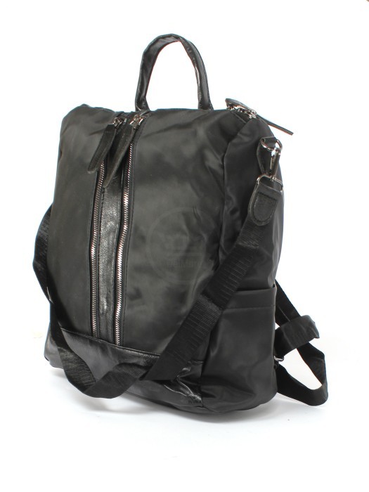 Рюкзак жен текстиль GF-1021,  1отд,  5внеш,  3внут/карм,  черный 256275