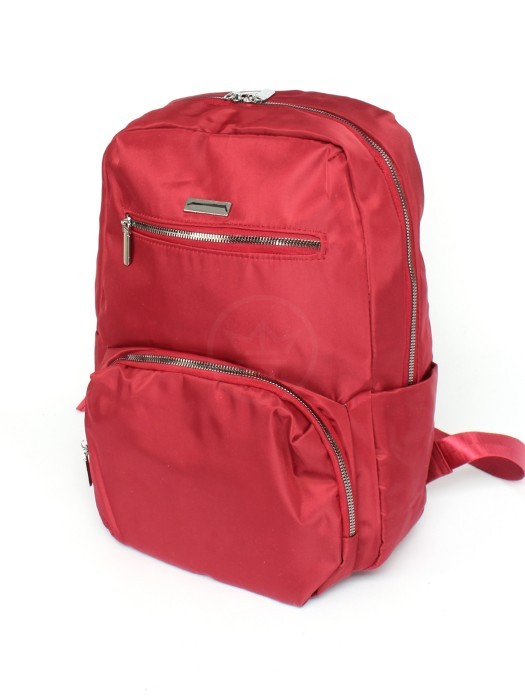 Рюкзак жен текстиль GF-6906,  1отд,  5внеш,  2внут/карм,  бордовый 256279