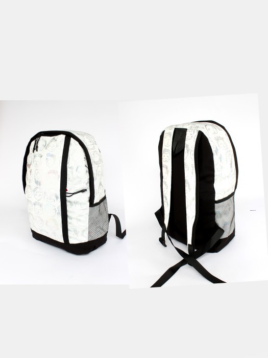 Рюкзак жен текстиль MC-293,  1отд,  3внеш,  3внут/карм. белый 256330