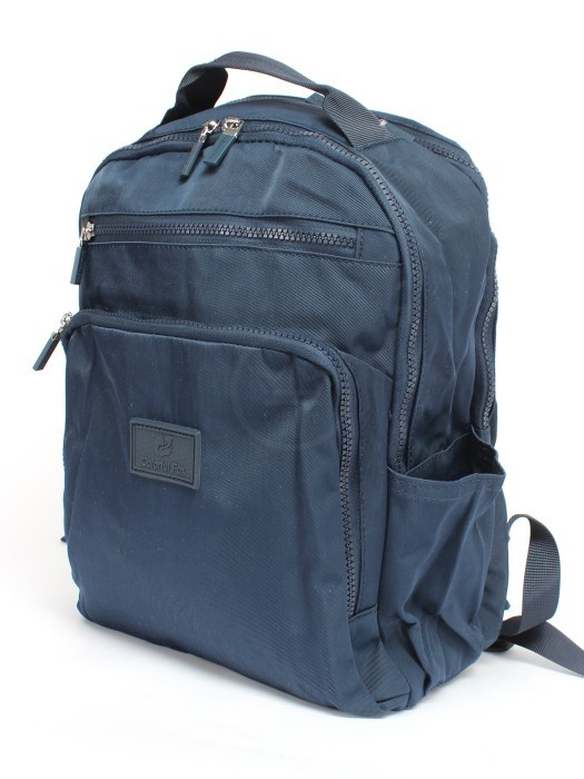 Рюкзак жен текстиль CF-0423,  2 отд,  3внут+4внеш/ карм,  синий 256581