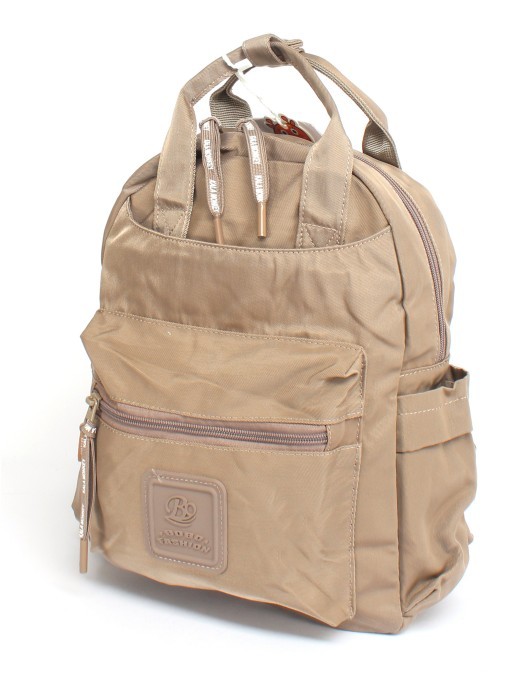 Рюкзак жен текстиль BoBo-3201  (сумка-change),  1отд. 5внеш,  5внут/карм,  бежевый 258168
