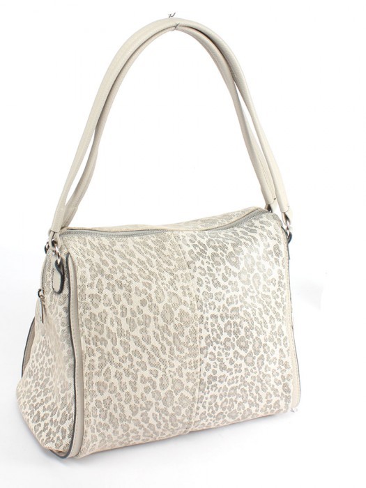Сумка женская натуральная кожа ADEL-191/1в/ММ (отделка ИСК/КОЖА),  1отд,  леопард серый SALE 264685